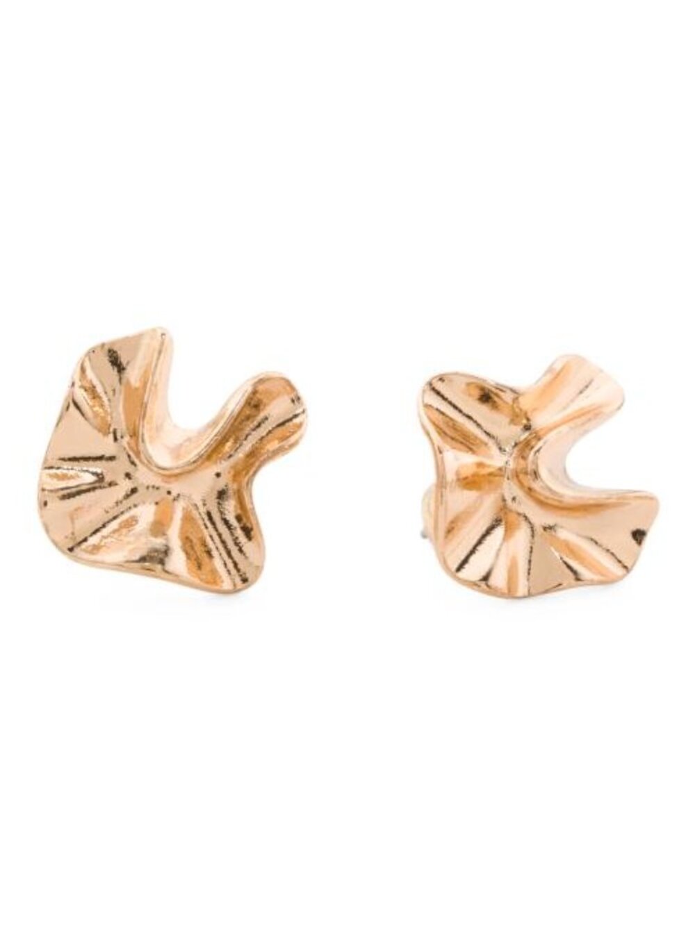 DANNIJO Gold Folded Earrings